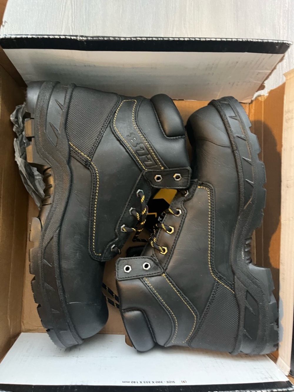 NIB Dakota Work Pro Series Steal Toe Black Boots size 14